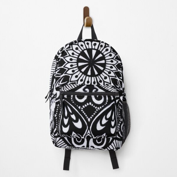 Item preview, Black and White Floral Design 1.0 designed and sold by Pezalowl9.