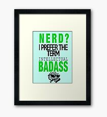NERD? Framed Print