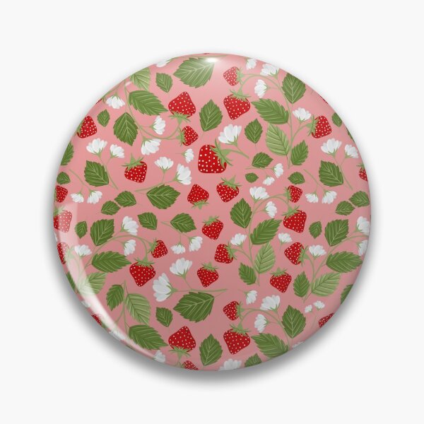 Item preview, Summer Strawberry Picking - pink designed and sold by lizart-creative.