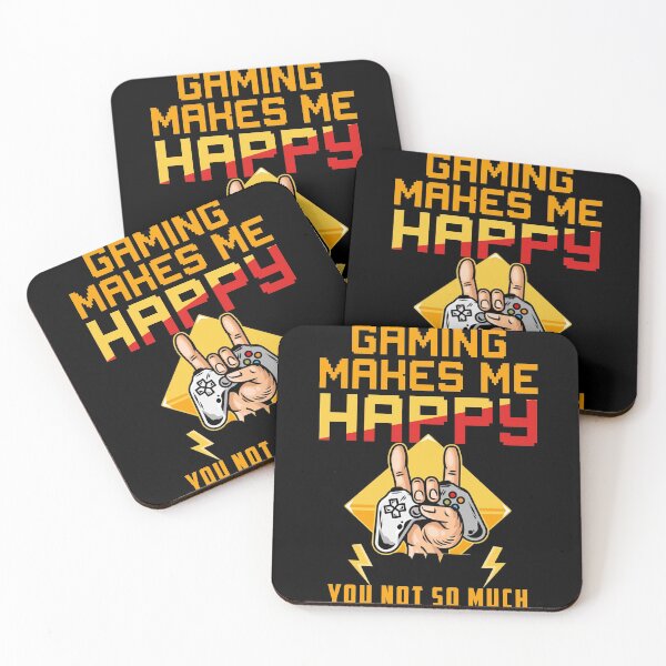 Item preview, GAMING MAKES ME HAPPY YOU NOT SO MUCH designed and sold by JezabelDesch.