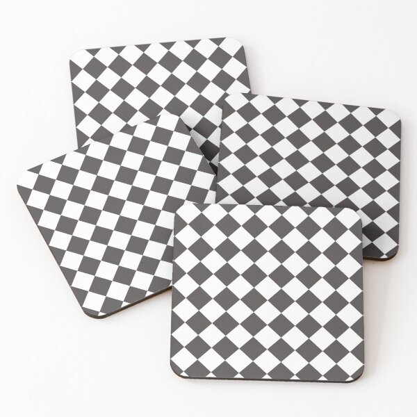 Item preview, Pattern Fitted Mask Black and White designed and sold by Stickers Bomb.
