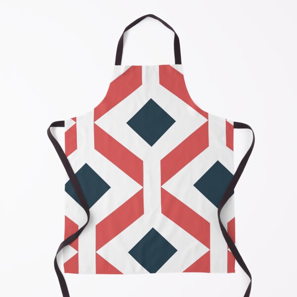 Item preview, Diamond Dual Color Portuguese Geometric Pattern (Navy Blue + Pink) designed and sold by Arko  Ranger.