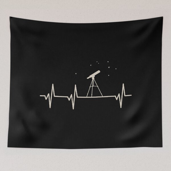 Item preview, Stargazing Heartbeat Pulse Gift For Stargazers And Astronomists designed and sold by JokeGysen.