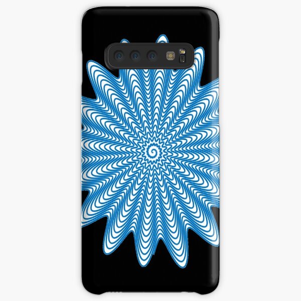 Trippy Decorative Wave Spiral Pattern Samsung Galaxy Snap Case