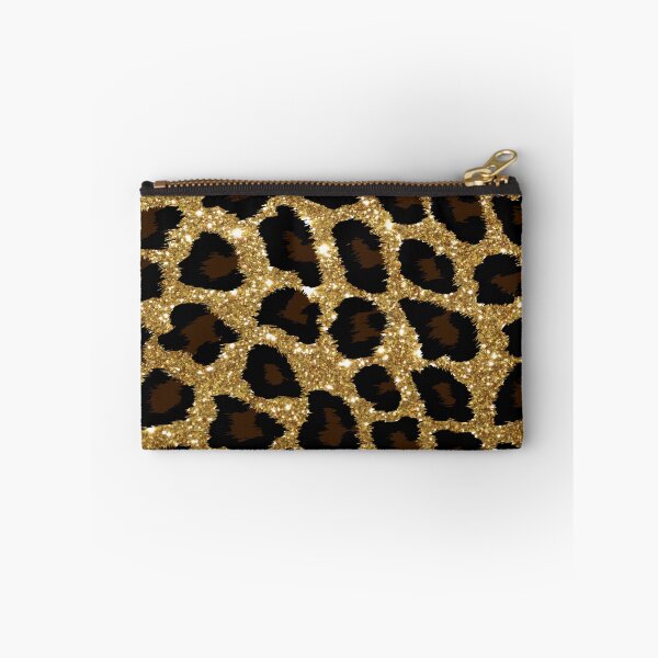 Item preview, Gold Glitter Cheetah Print designed and sold by WOW TeesAndThings.