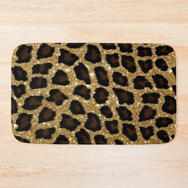 Item preview, Gold Glitter Cheetah Print designed and sold by WOW TeesAndThings.