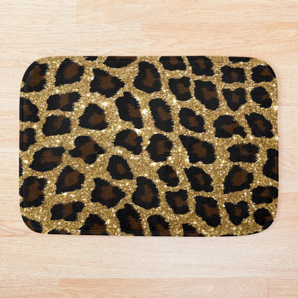 Item preview, Gold Glitter Cheetah Print designed and sold by WOW TeesAndThings.