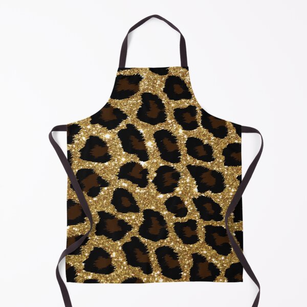 Item preview, Gold Glitter Cheetah Print designed and sold by WOW TeesAndThings.