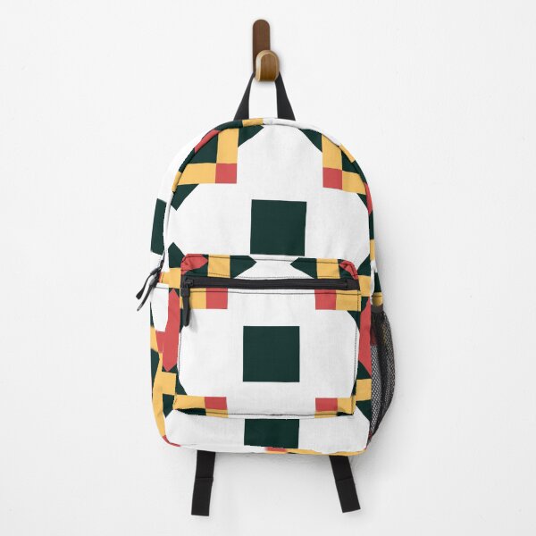 Item preview, Diamond in Square Portuguese Geometric Pattern (Yellow + Red) designed and sold by Arko Ranger.