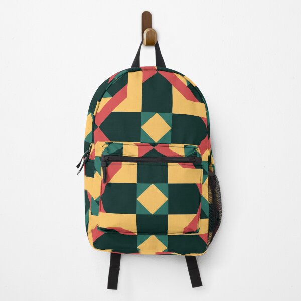 Item preview, Interlinked Diamond Portuguese Geometric Pattern (Yellow + Red) designed and sold by Arko Ranger.