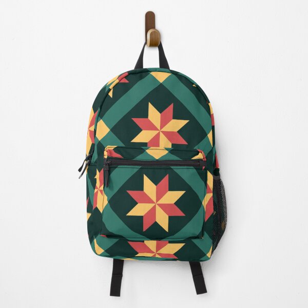 Item preview, Central Lotus Portuguese Geometric Pattern (Yellow + Red) designed and sold by Arko Ranger.