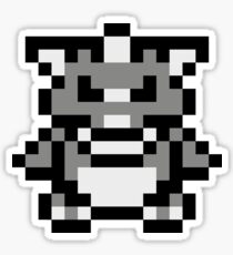 Pokémon Red/Blue/Yellow/Green - Charizard/Rhydon Sprite Sticker