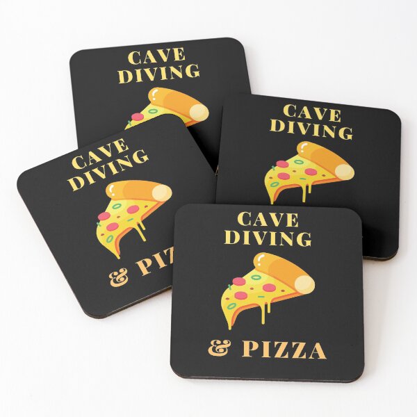 Item preview, cave diving and pizza designed and sold by SnowballStep.