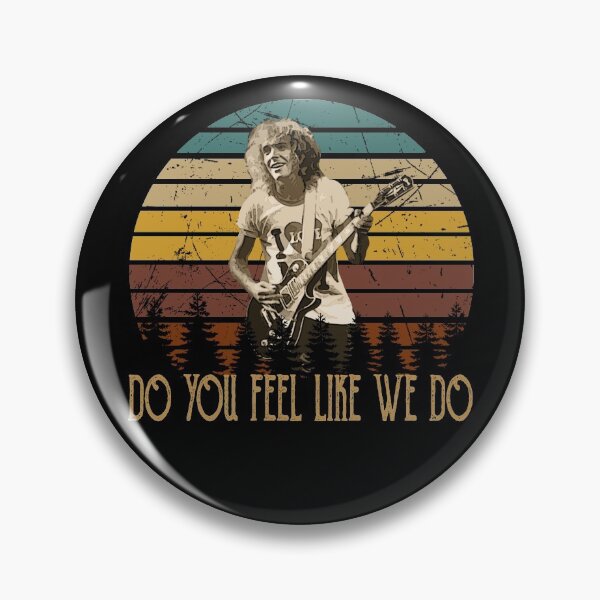 Item preview, Peter Frampton Singer Playing Guitar Quote Do You Feel Like We Do designed and sold by JohnnyCatherine.