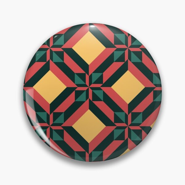 Item preview, Union Jack Portuguese Geometric Pattern (Yellow + Red) designed and sold by Arko  Ranger.