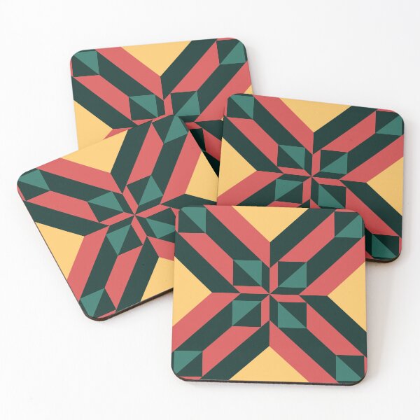 Item preview, Union Jack Portuguese Geometric Pattern (Yellow + Red) designed and sold by Arko  Ranger.
