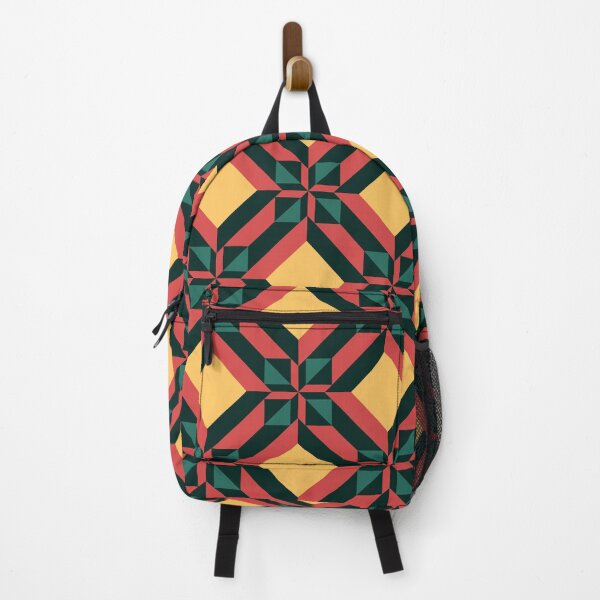 Item preview, Union Jack Portuguese Geometric Pattern (Yellow + Red) designed and sold by Arko Ranger.
