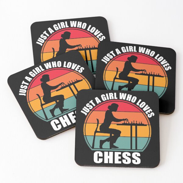 Item preview, Just A Girl Who Loves Chess designed and sold by Giacob.