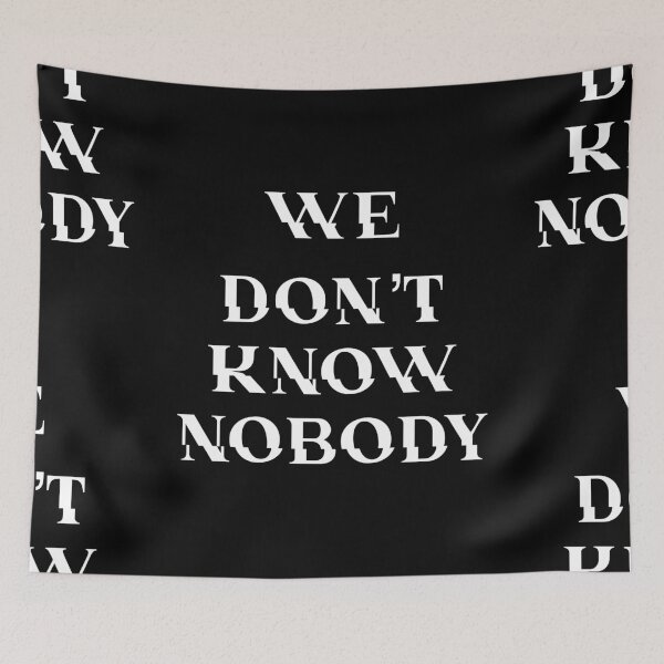 Item preview, We don't know anyone designed and sold by sociedadsecreta.