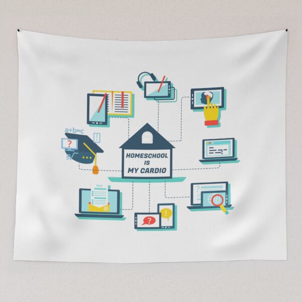 Item preview, Homeschool Is My Cardio  designed and sold by CotaLevy.