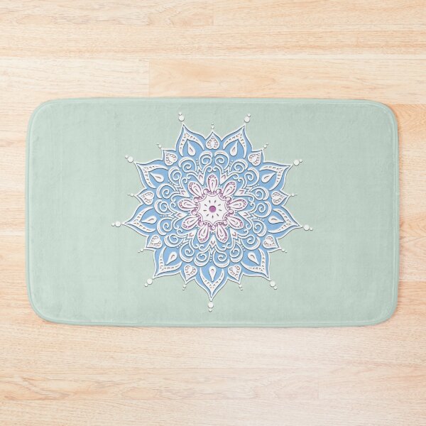 Item preview, Nine Pointed Mandala (Purple and Blue) designed and sold by squishyrainbow.