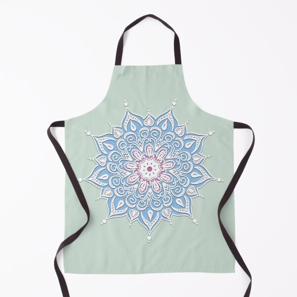 Item preview, Nine Pointed Mandala (Purple and Blue) designed and sold by squishyrainbow.