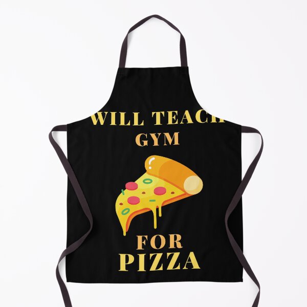 Item preview, gym teacher and pizza designed and sold by SnowballStep.