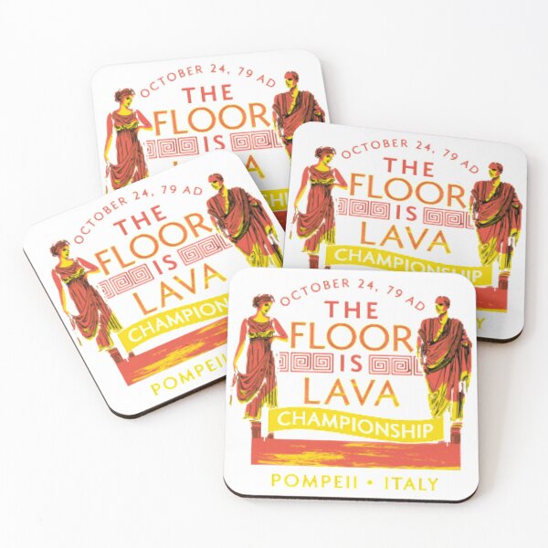 Item preview, The floor is lava designed and sold by LilBaka.