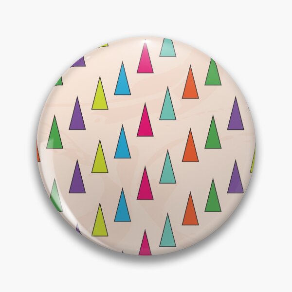 Item preview, Colorful abstract triangles pattern designed and sold by sigdesign.