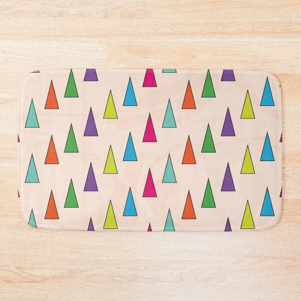 Item preview, Colorful abstract triangles pattern designed and sold by sigdesign.