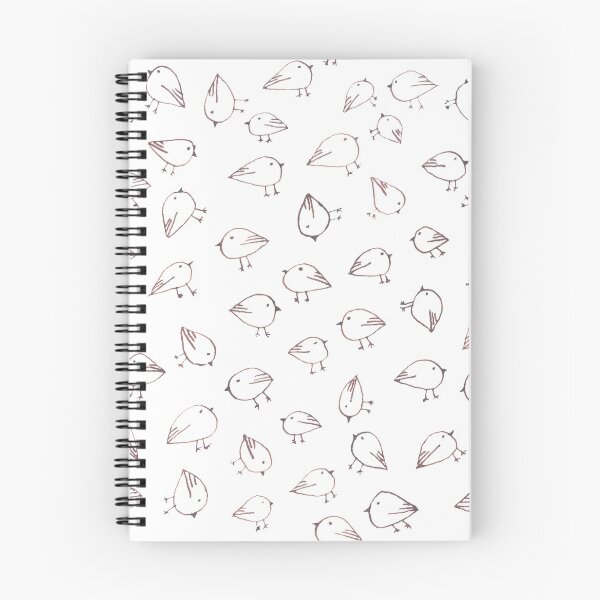 Item preview, Bird Doodle pattern designed and sold by RapiLoco.