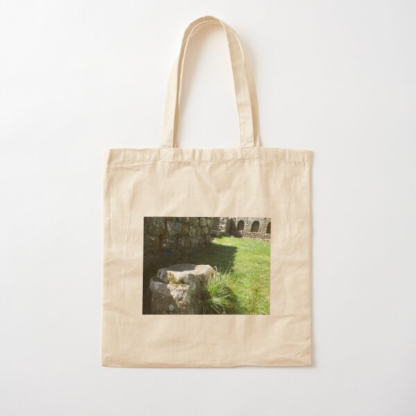 M.I. #114 |☼| Ground Rock Perspective (Hadrian's Wall) Cotton Tote Bag