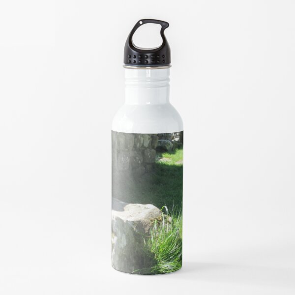 M.I. #114 |☼| Ground Rock Perspective (Hadrian's Wall) Water Bottle