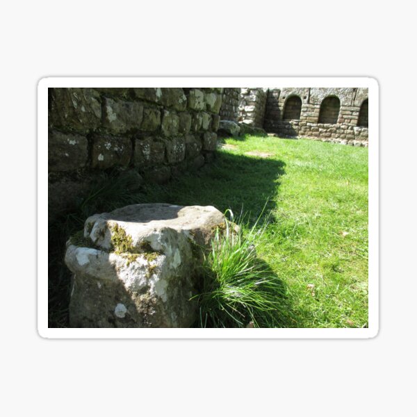 M.I. #114 |☼| Ground Rock Perspective (Hadrian's Wall) Sticker