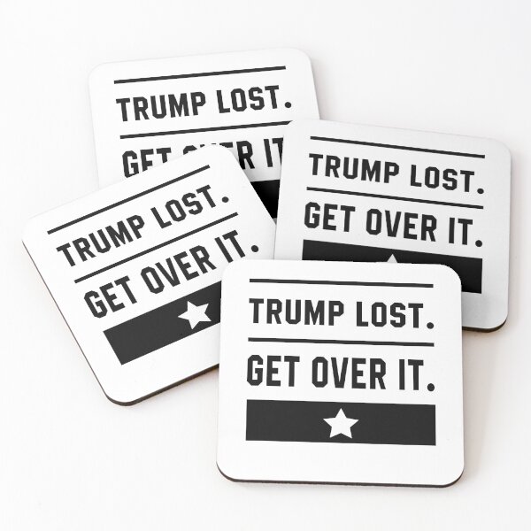 Item preview, Trump Lost, Get Over It - Politics Gift Funny designed and sold by DiogoCalheiros.