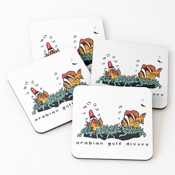 Item preview, Arabian Gulf Divers - clownfish clowning around! designed and sold by Twenty Twenty Visions.