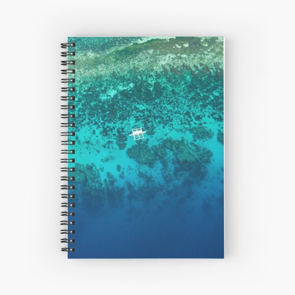 Ocean Blue Spiral Notebook