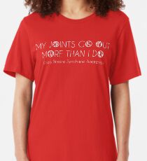 Ehlers Danlos Syndrome Awareness Slim Fit T-Shirt