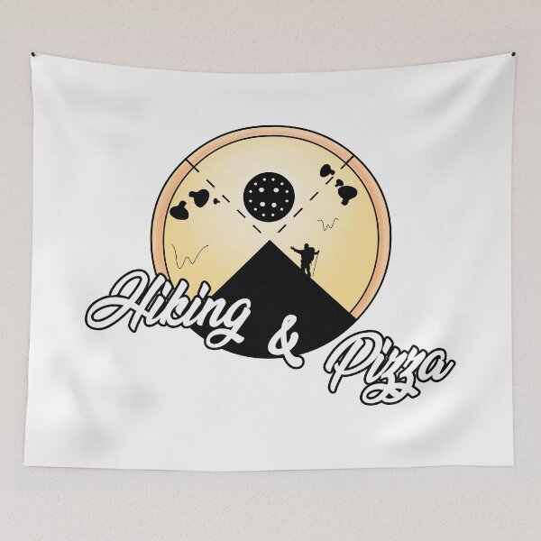 Item preview, Hiking and Pizza designed and sold by Carlos Merino Jaime.