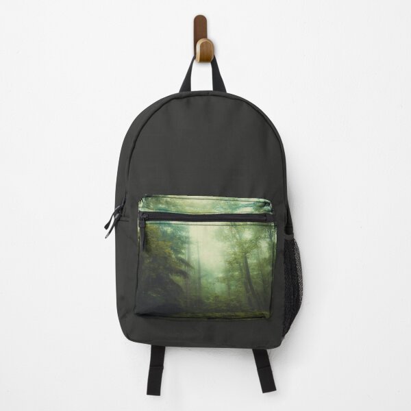Item preview, Gentle Woodlands - Misty Forest on a Summer Morning designed and sold by Dyrk Wyst Redbubble Shop.