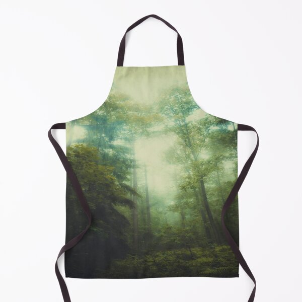 Item preview, Gentle Woodlands - Misty Forest on a Summer Morning designed and sold by Dyrk Wyst Redbubble Shop.
