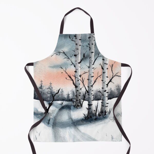 Item preview, Birchtrees in the Snow Landscape designed and sold by Pattokarts.