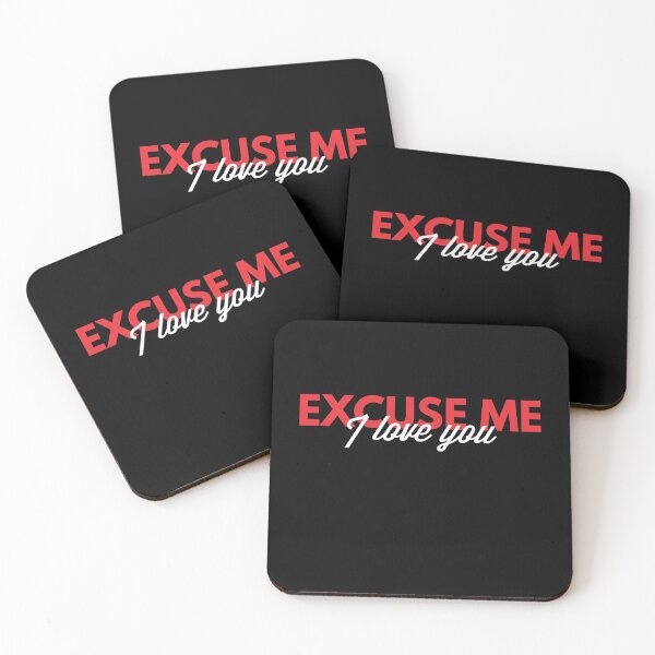 Item preview, excuse me i love you designed and sold by Whiimsical.