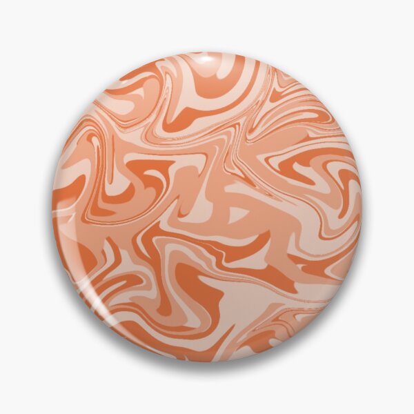 Item preview, Abstract peachy marble swirl  designed and sold by Cosmic Detour .