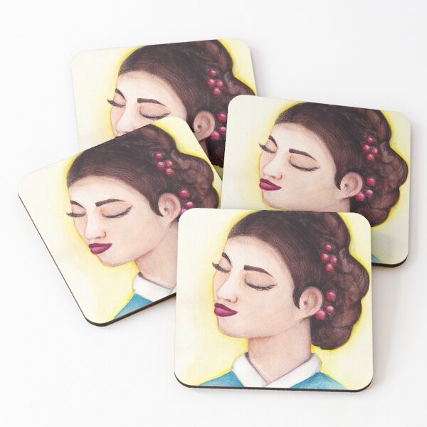 Item preview, Watercolor - Korean lady designed and sold by Karolien Kenis.