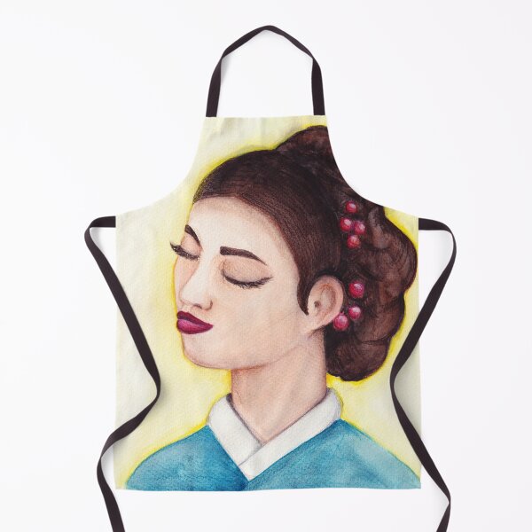 Item preview, Watercolor - Korean lady designed and sold by Karolien Kenis.