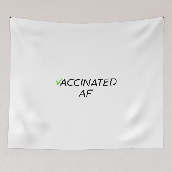 Item preview, Vaccinated af designed and sold by GoldenDov.
