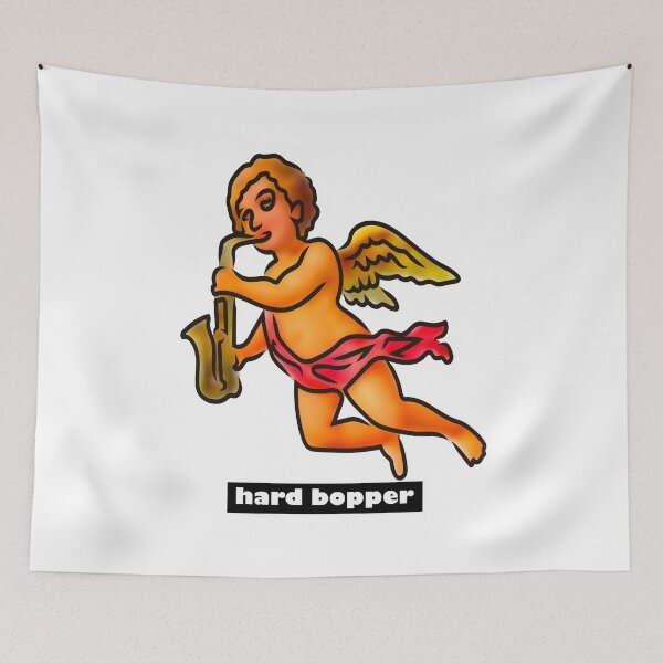 Item preview, Angel saxophonist hard bopper designed and sold by Xdelacra.