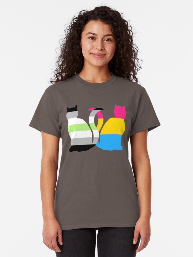 Agender Pansexual Pride Cats T Shirt By Shaneisadragon Redbubble 1918