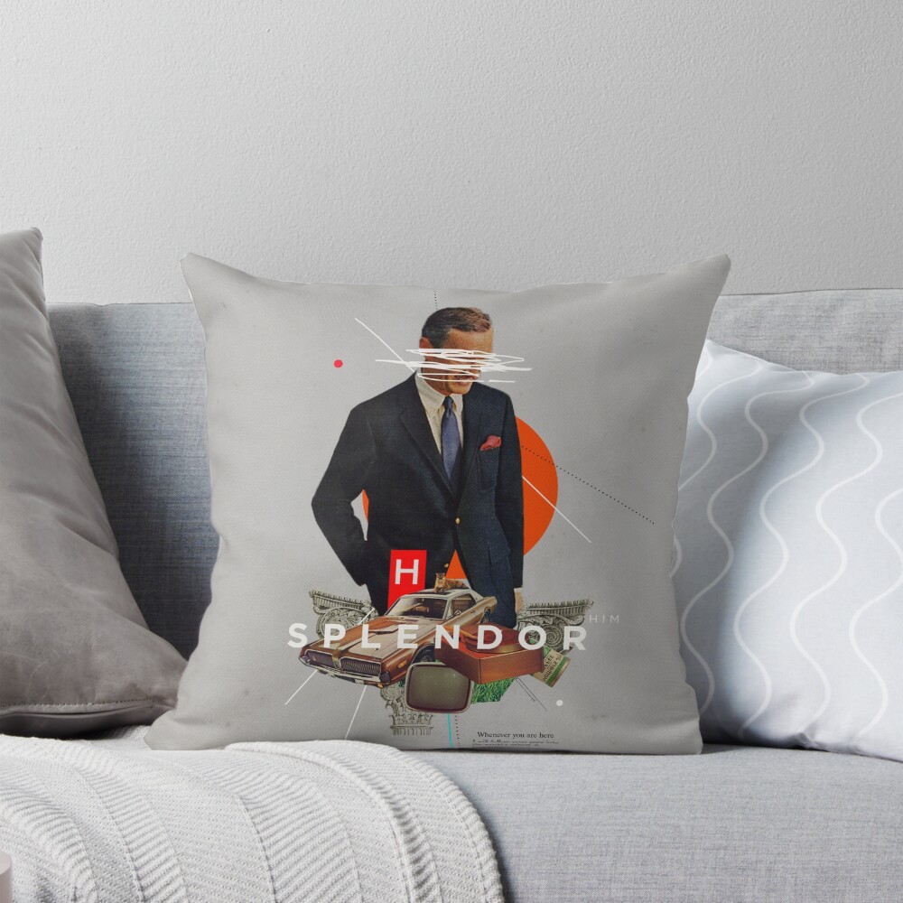 Item preview, Throw Pillow designed and sold by FrankMoth.